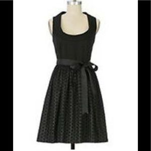 Anthropologie Classic Black Cocktail Dress size 8
